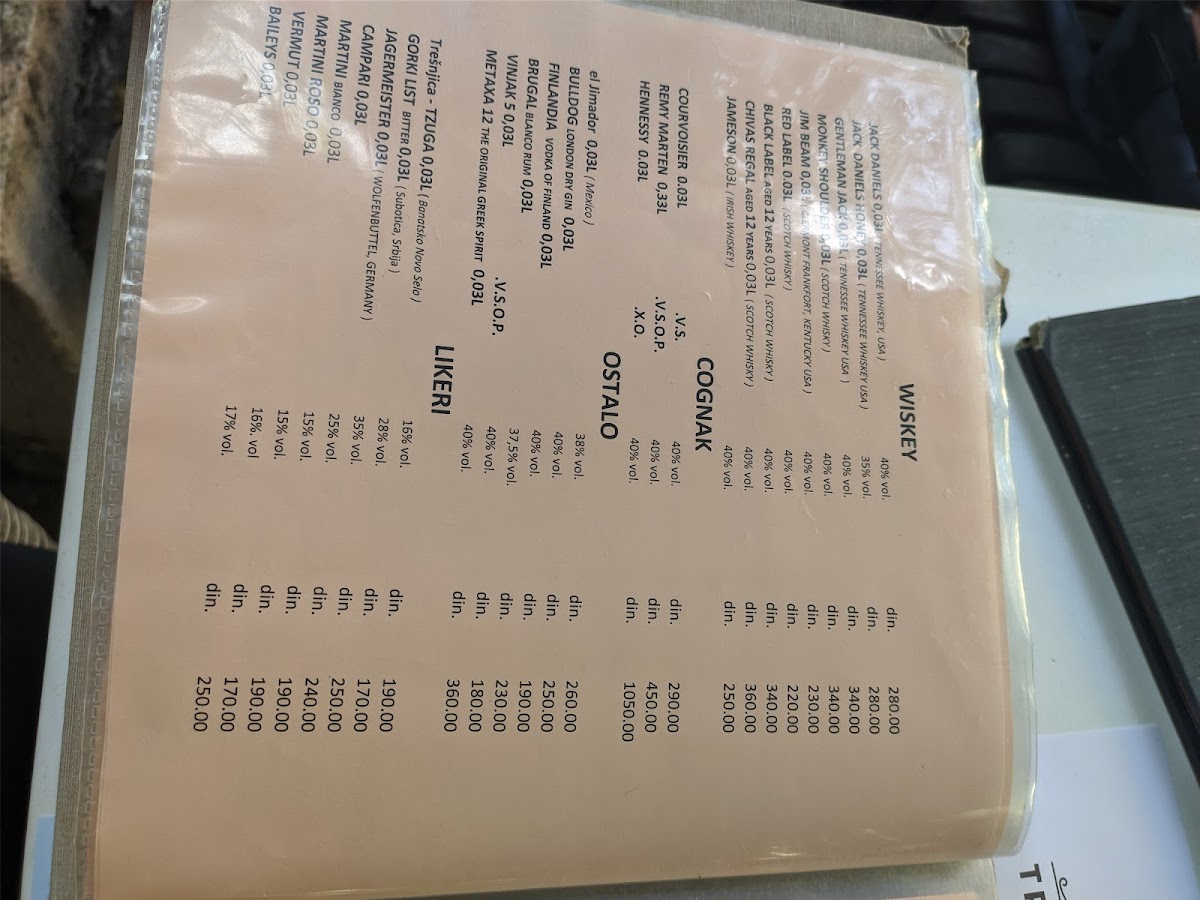 Menu Restaurant 'trešnjica'-10