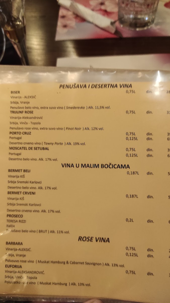 Menu Restaurant 'trešnjica'-9